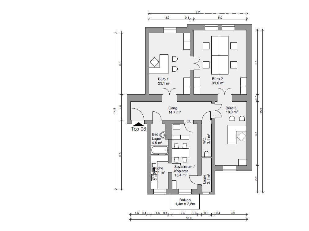 Grundrissplan