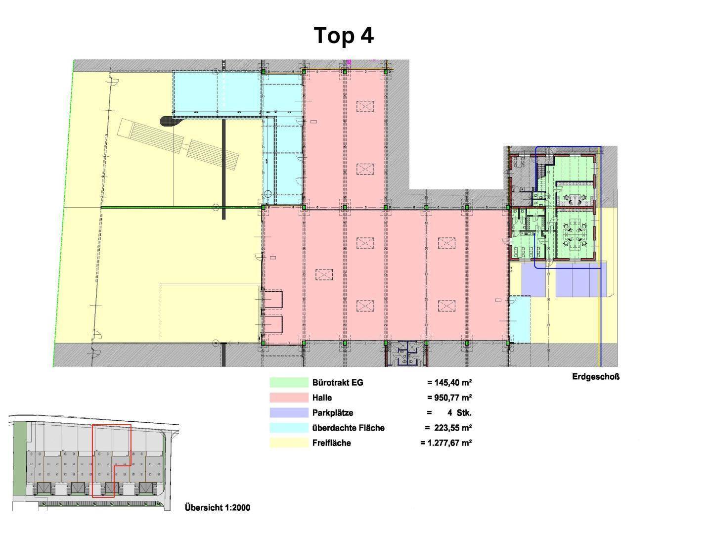 Grundrissplan Top 4