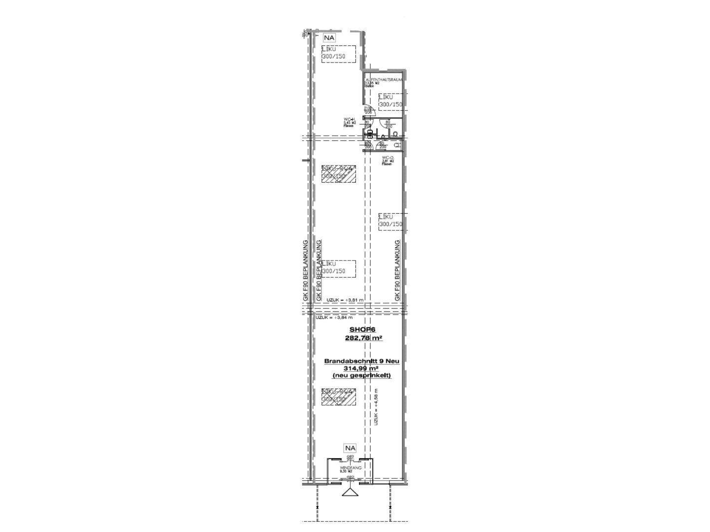 Grundrissplan