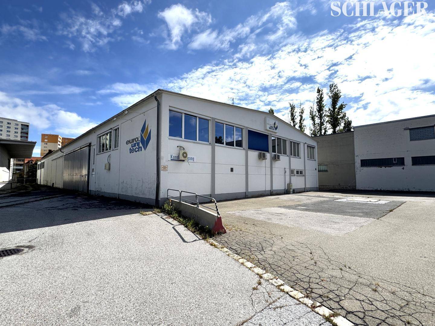 Hallenobjekt mit Büro beim Hauptbahnhof - Ansicht 2