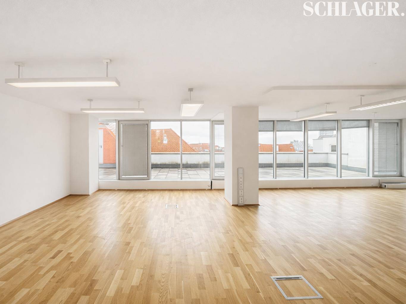 Lichtdurchflutetes Maisonette-Büro mit Dachterrasse - Ansicht 4