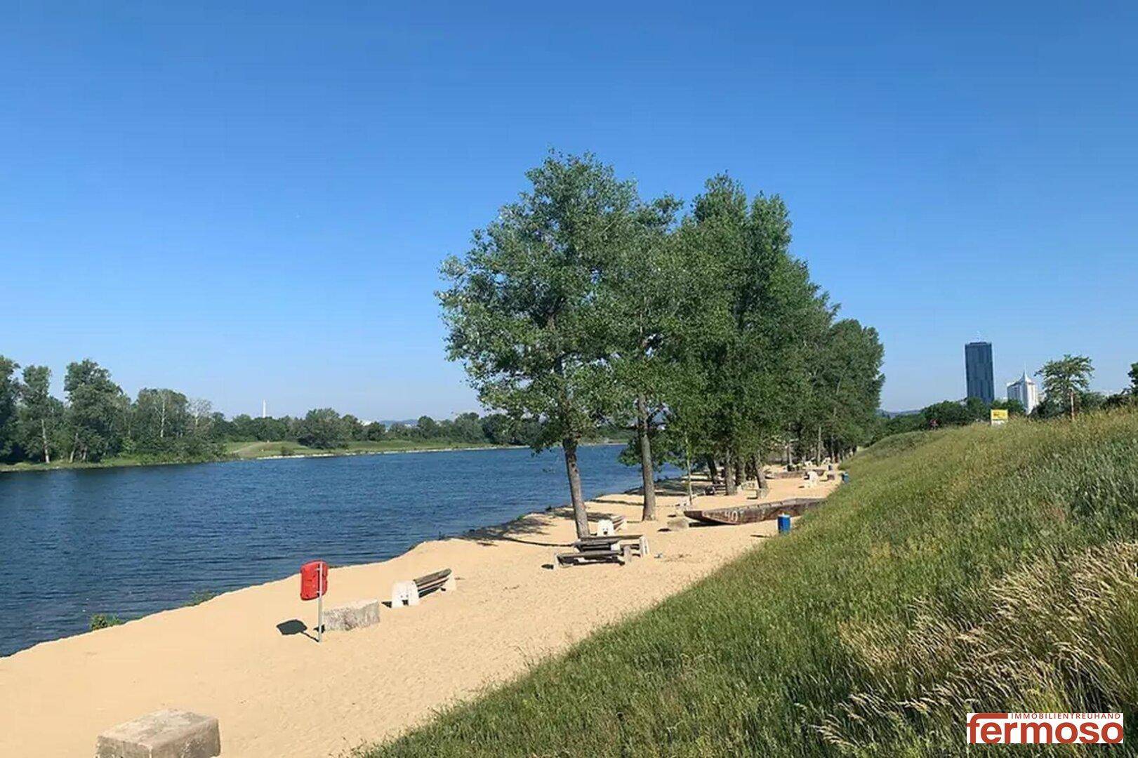 Familienbadestrand – Neue Donau