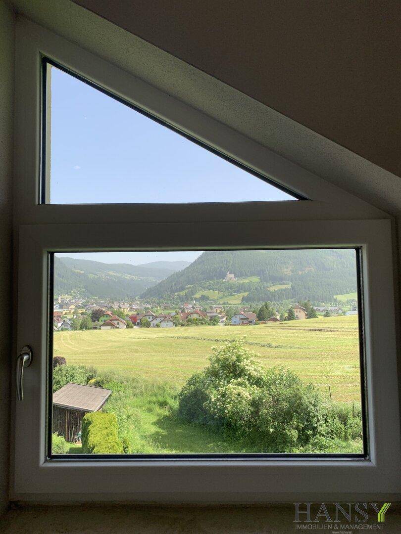 Ausblick vom Haus