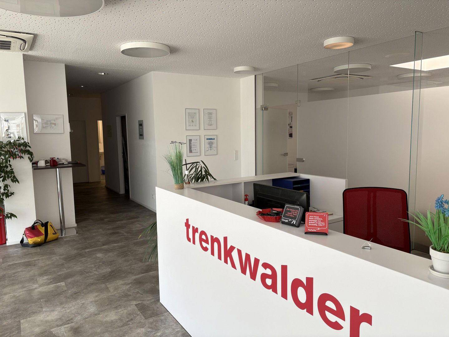 Empfang Richtung Teeküche