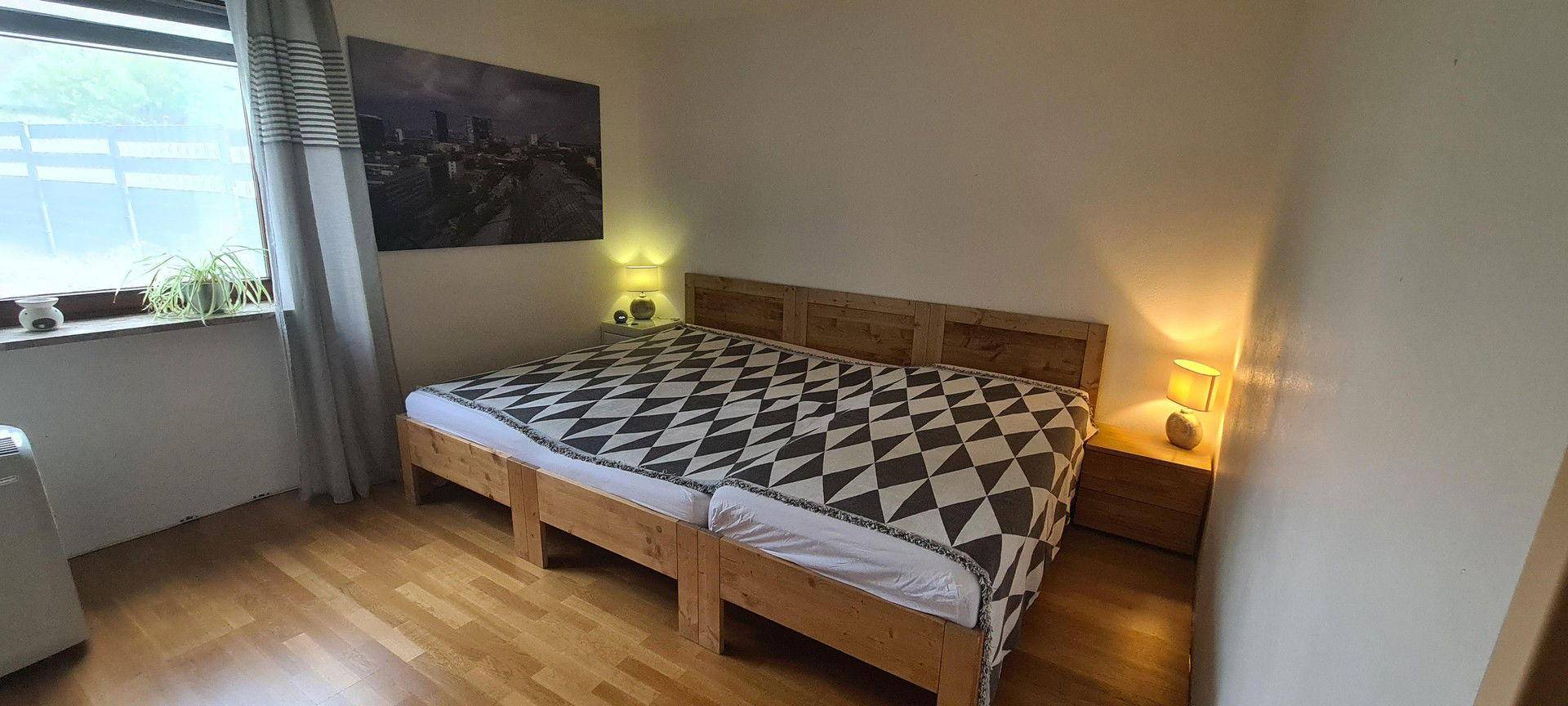 Schlafzimmer 2 im Erdgeschoß