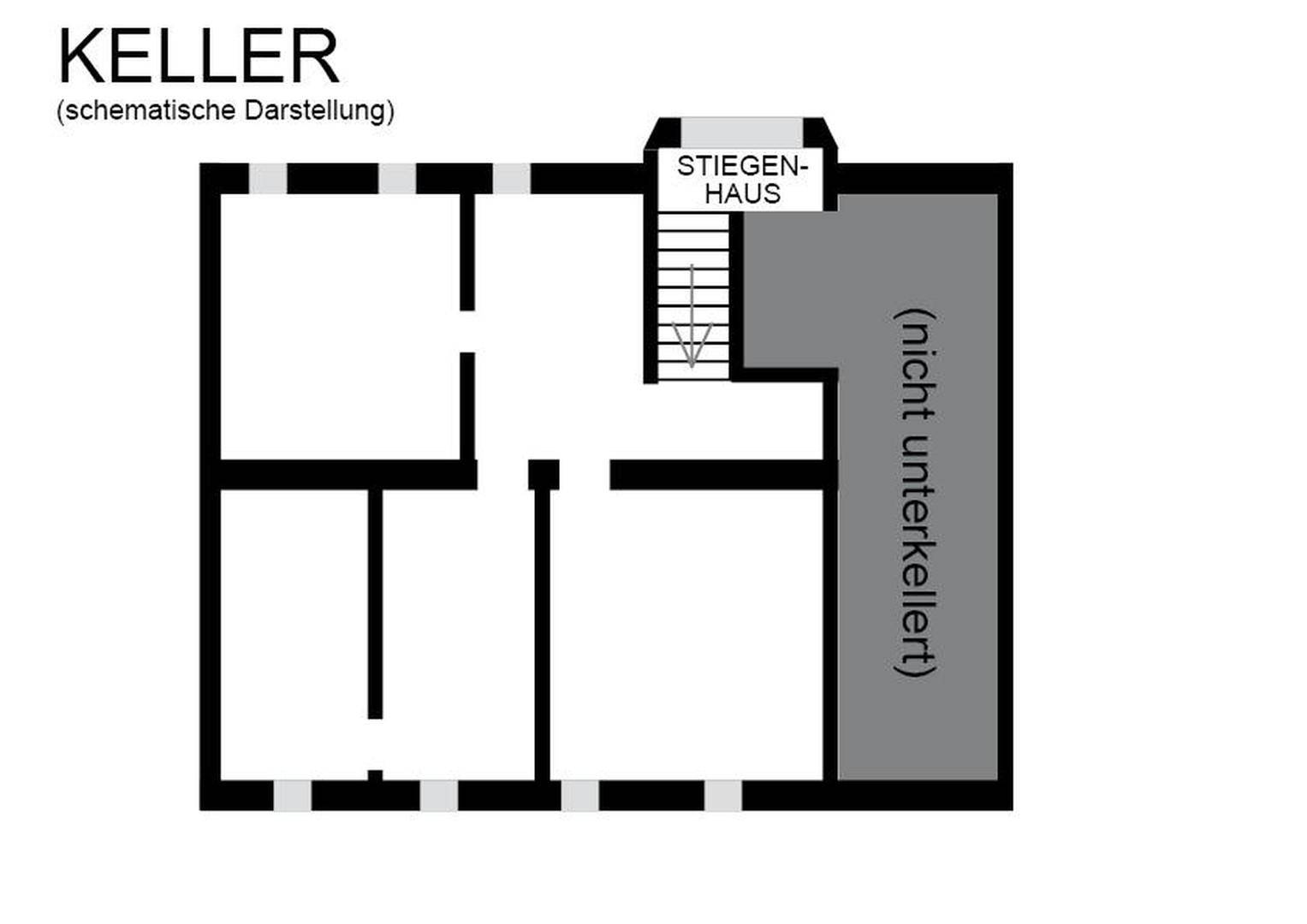 Grundriss Keller