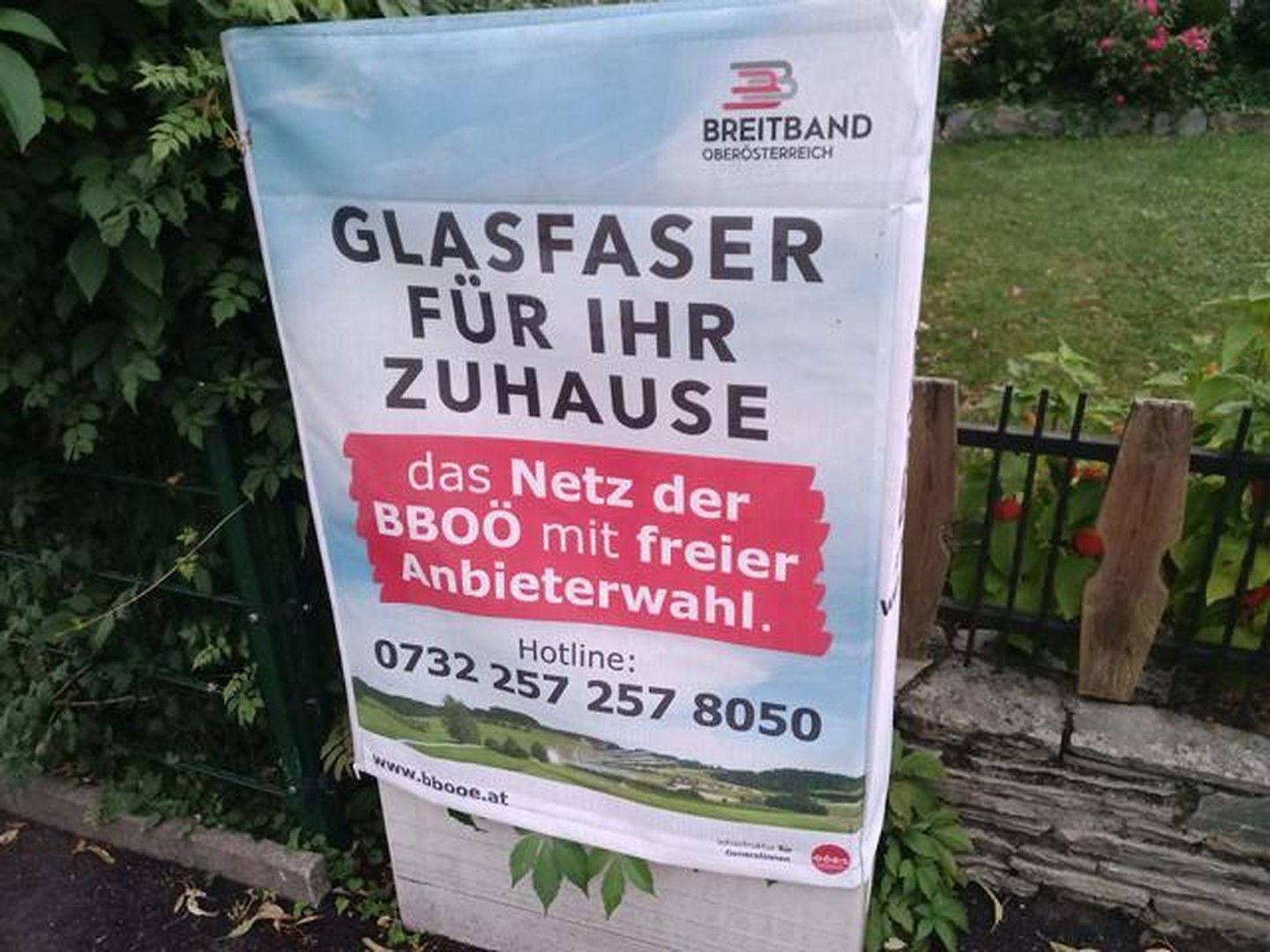 Glasfaser möglich