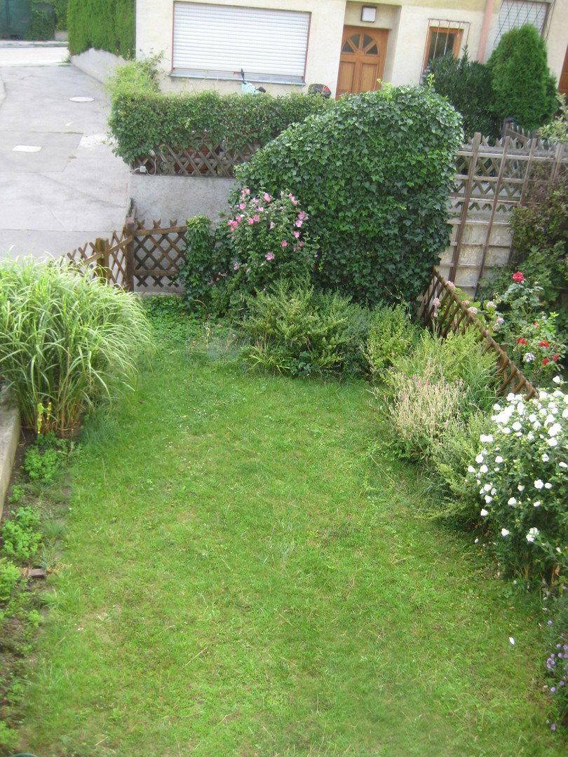 Garten mit grosser Terrasse