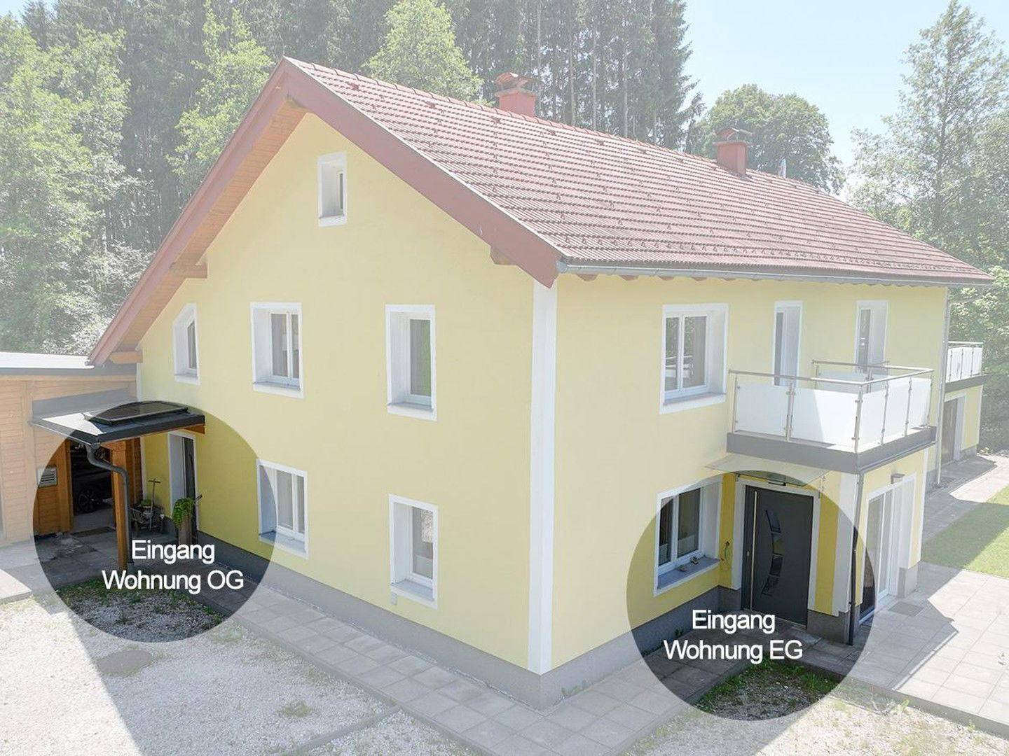 Separate Eingänge