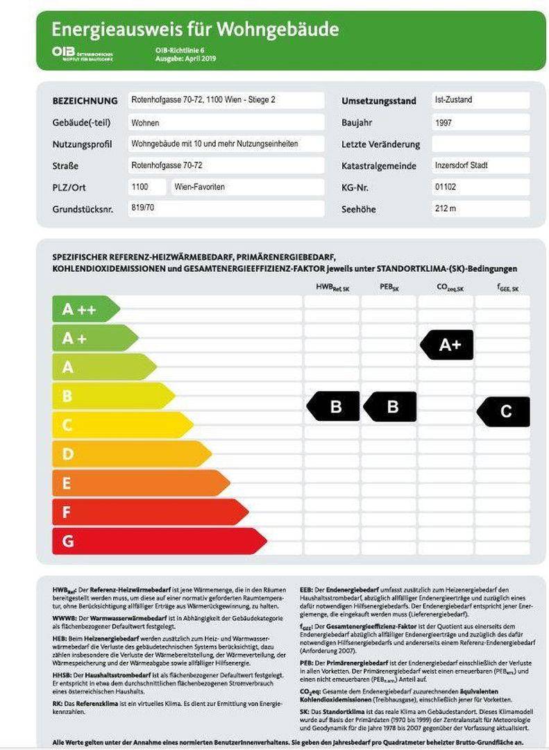 Energieausweis