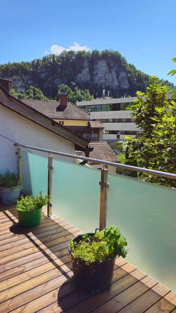 Blick zum Montforthaus