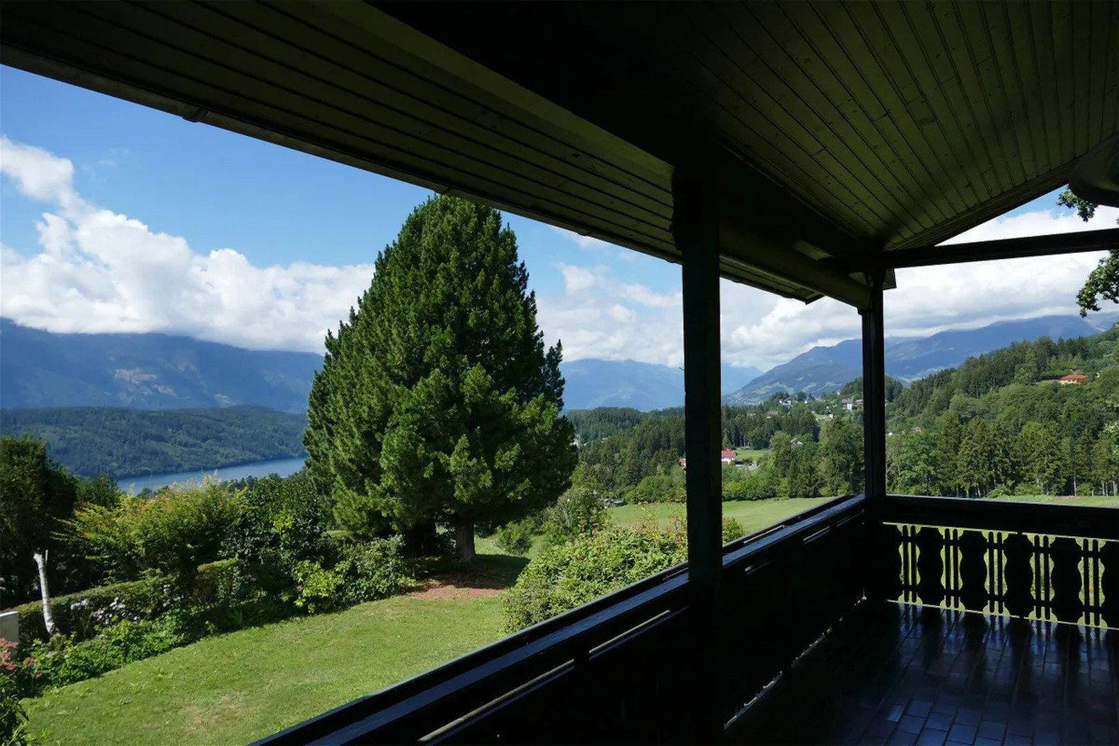 Blick Terrasse Südwest