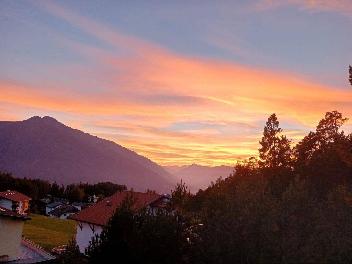 Mösern Abendstimmung