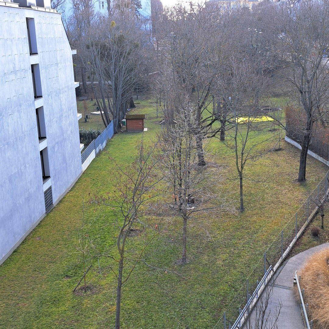 Ausblick vom Wohnzimmer