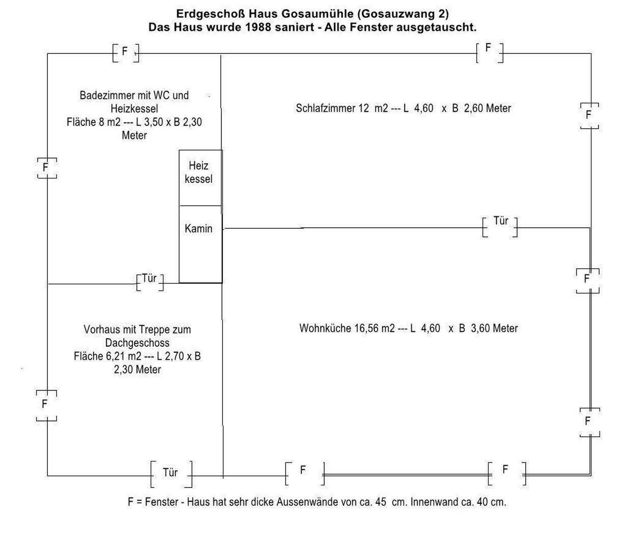 Erdgeschoss Skizze
