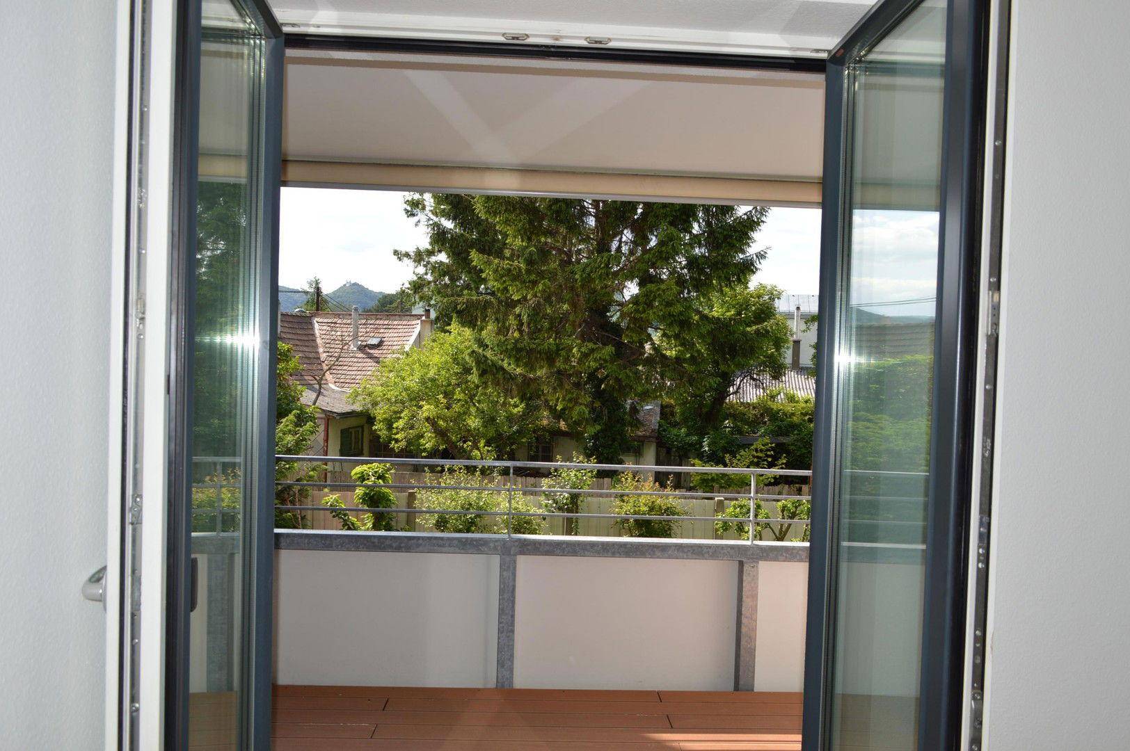 Blick vom Schlafzimmer