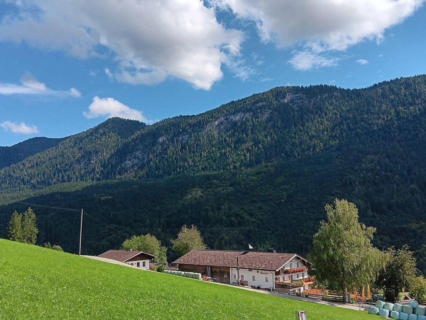 Blick aus der Wohnung nach Süd