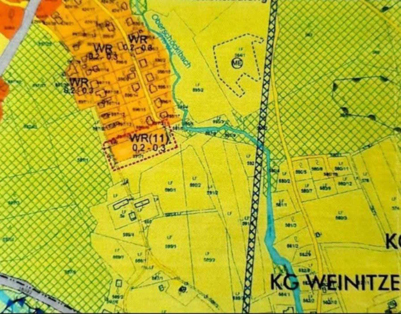 Lage in der Gemeinde Weinitzen