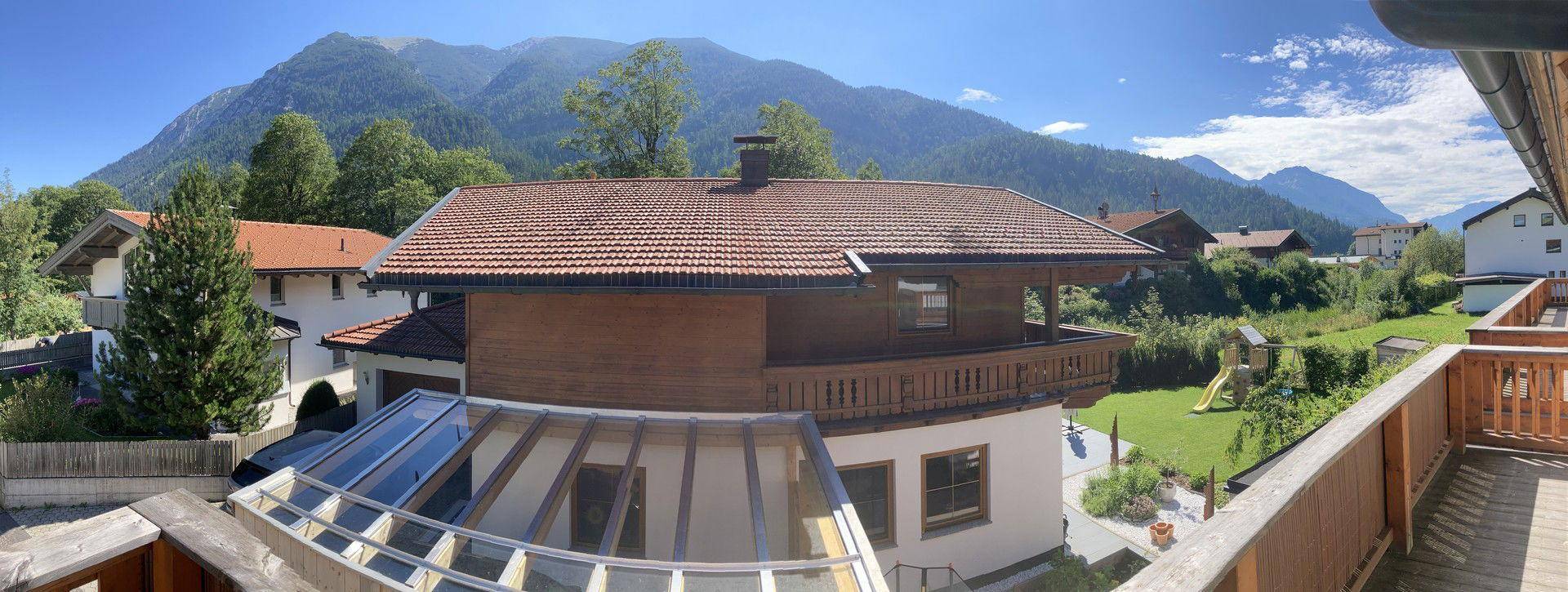 Schlafzi Terrasse nach Osten