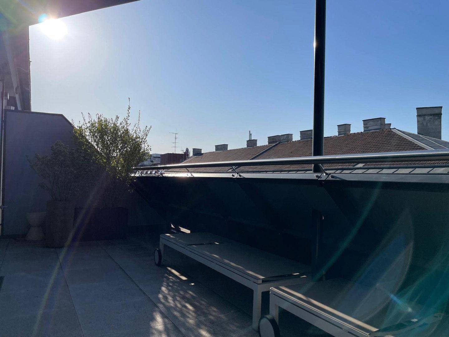 Schlafzimmerterrasse