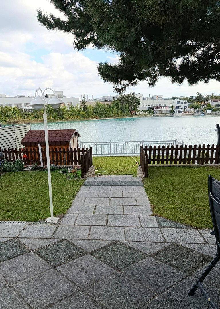 Obere Terrasse Blick am See
