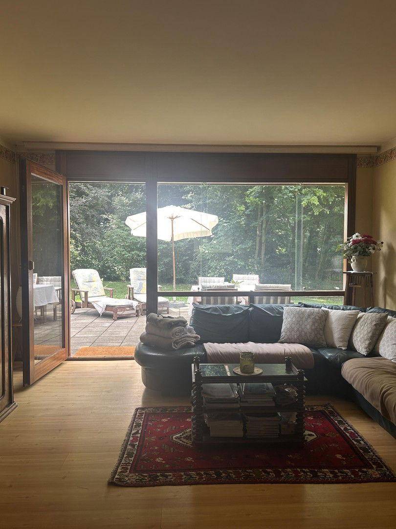 Blick vom Wohnzimmer