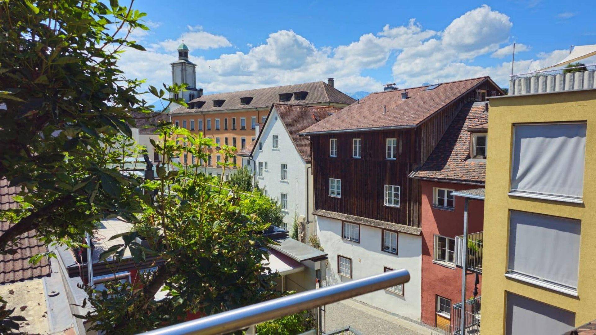Blick von der Terasse