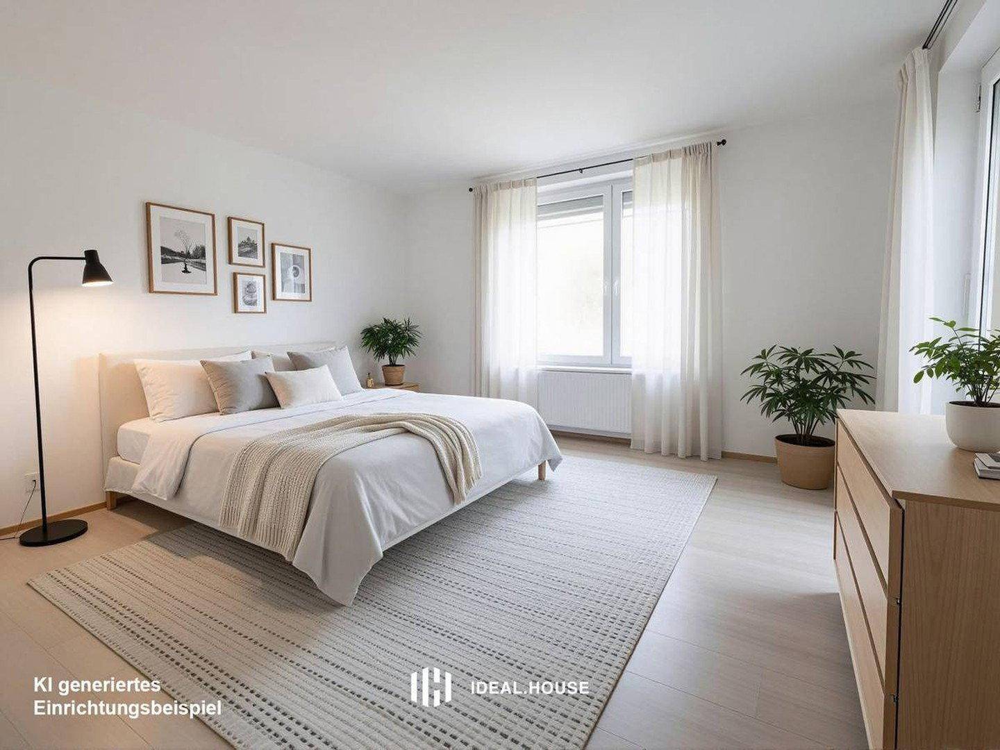 Schlafzimmer Einrichtungsbsp.