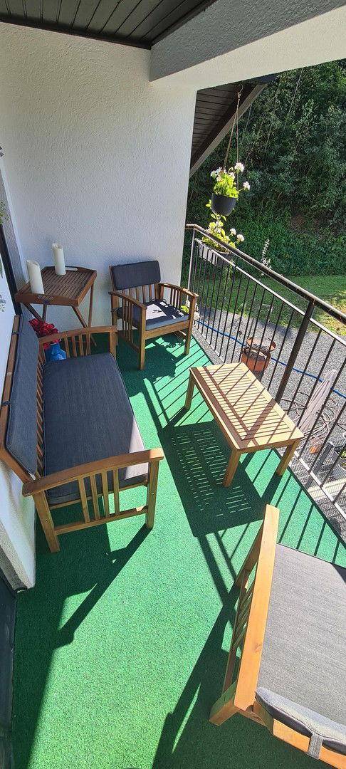 Balkon Richtung Süden