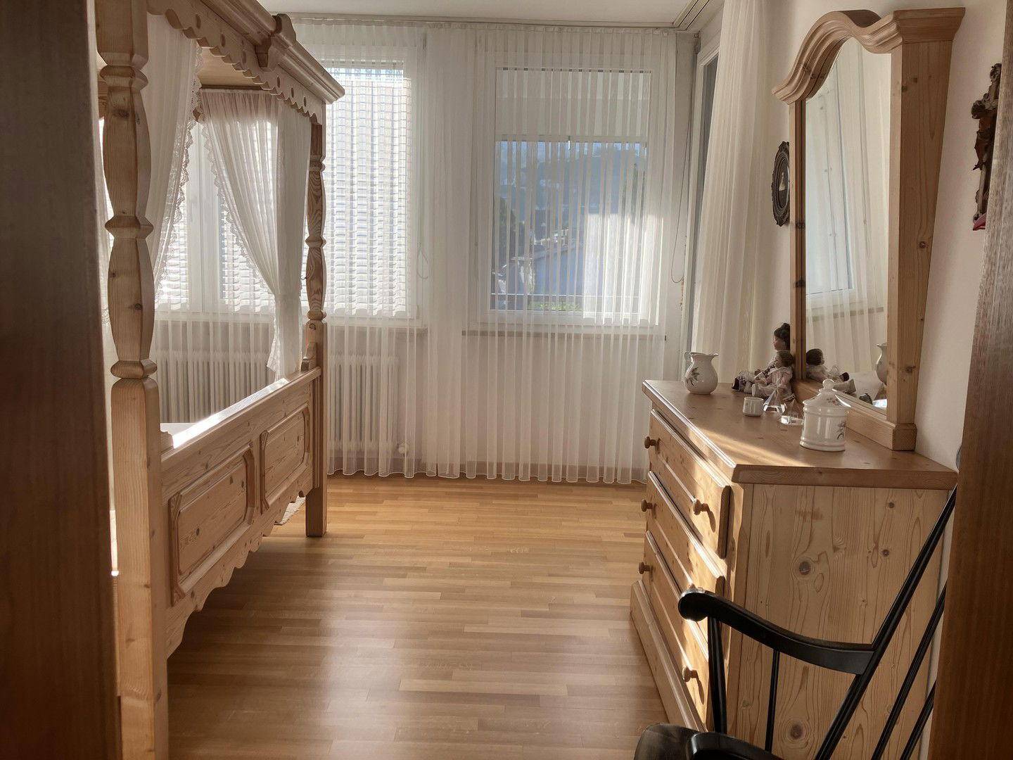 Schlafzimmer 1, Balkonzugang
