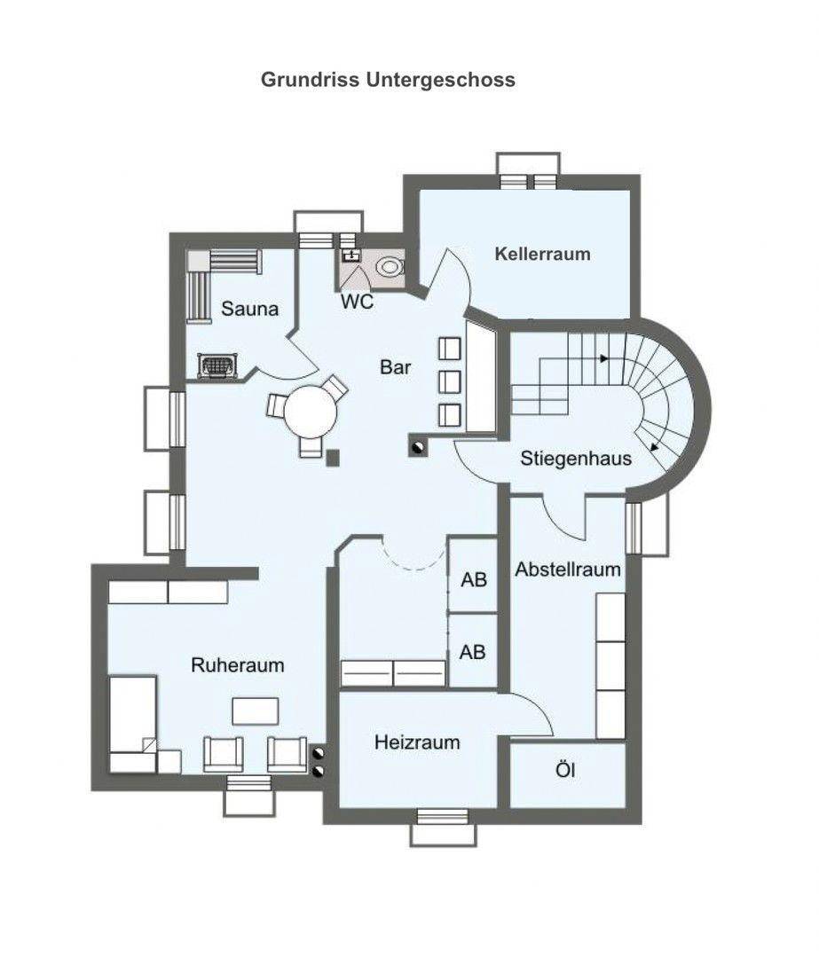 Grundriss Untergeschoss