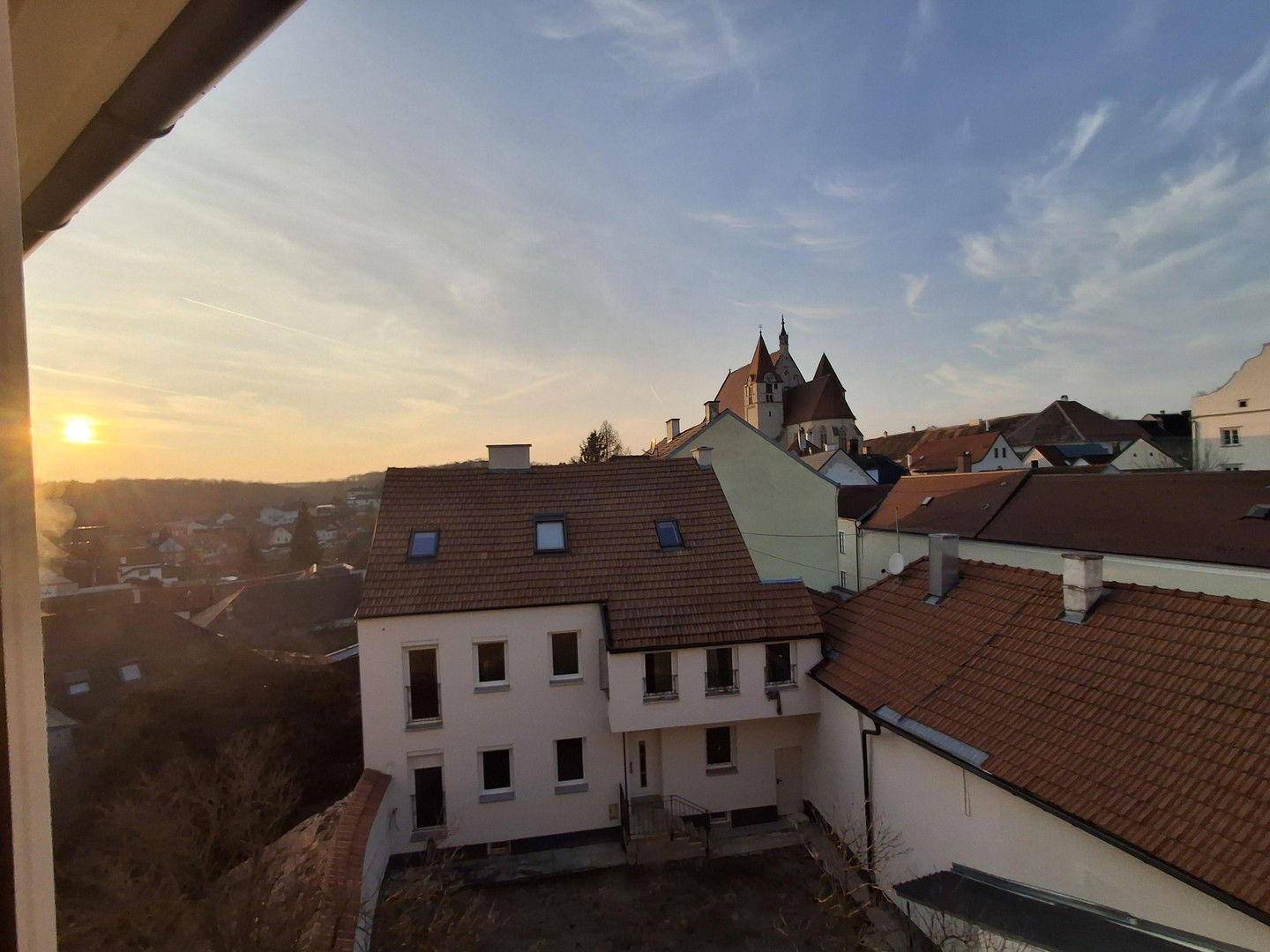 Ausblick Richtung Kirche