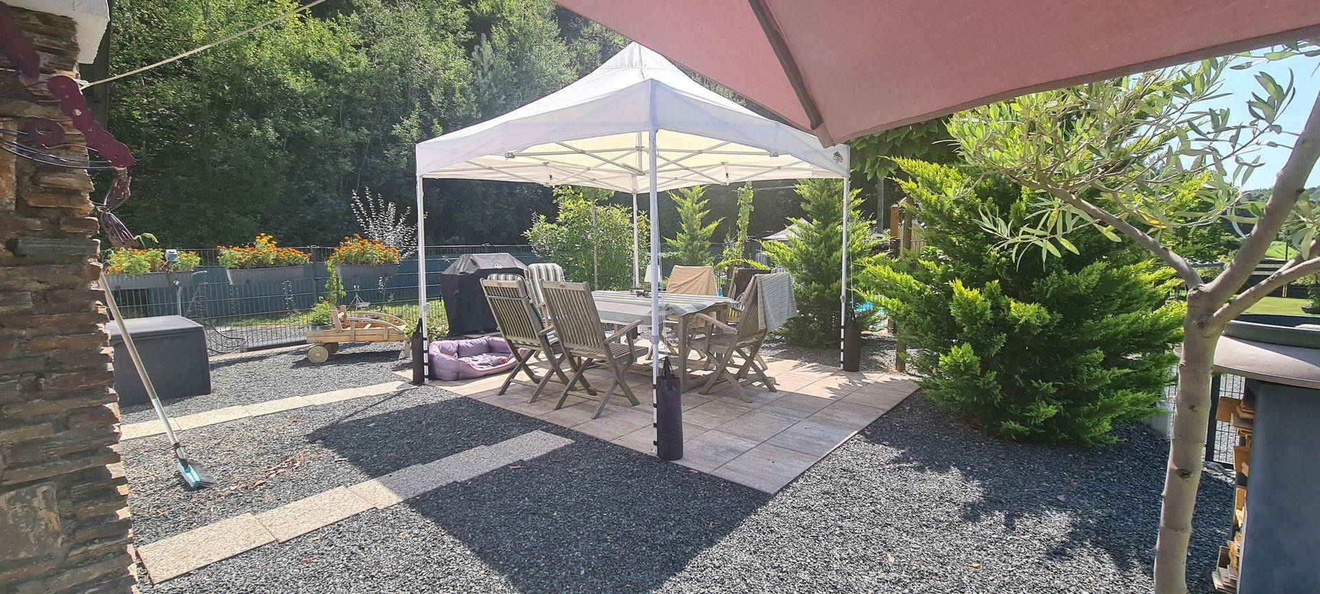 Terrasse am Haus