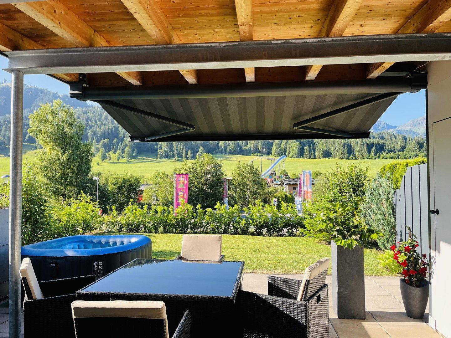 Terrasse zum Garten