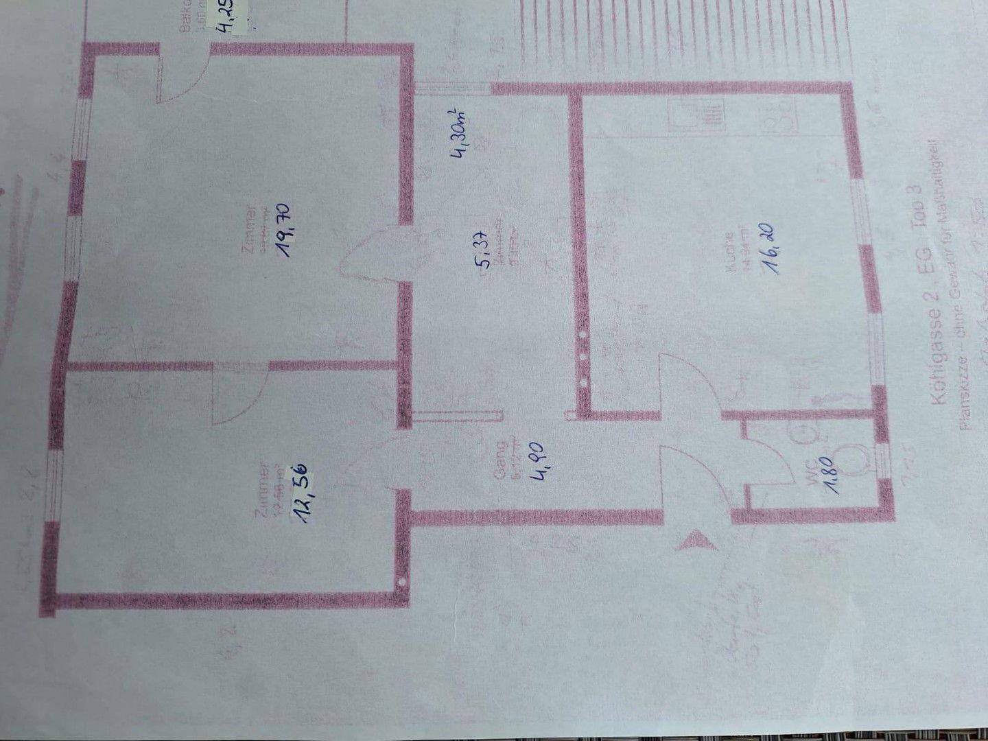 Wohnungsplan