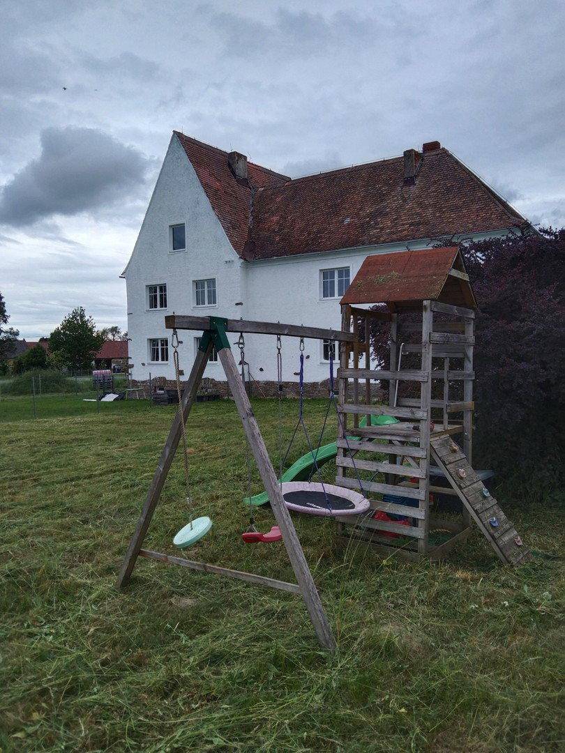 Spielplatz am Grundstück