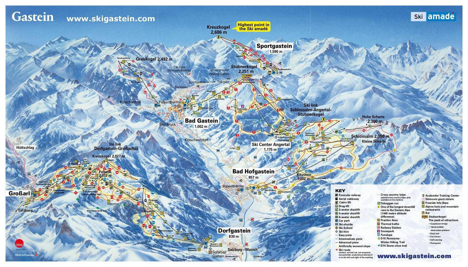 Pistenkarte/Slope map