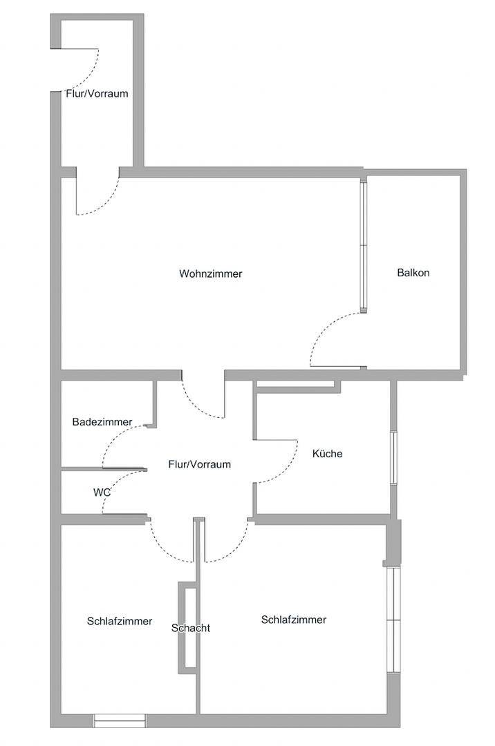 Grundrissplan