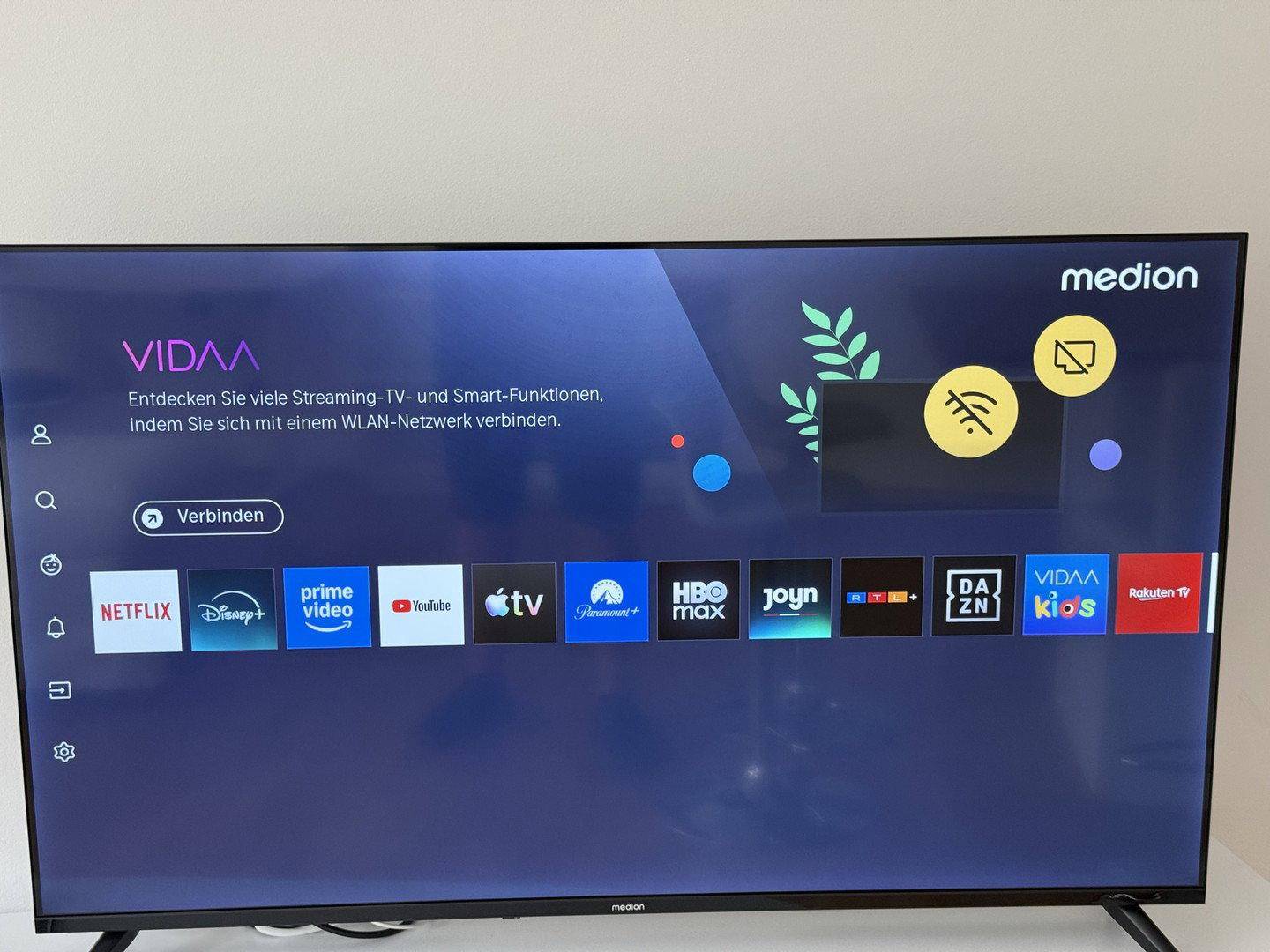 50 Zoll Smart TV und SAT