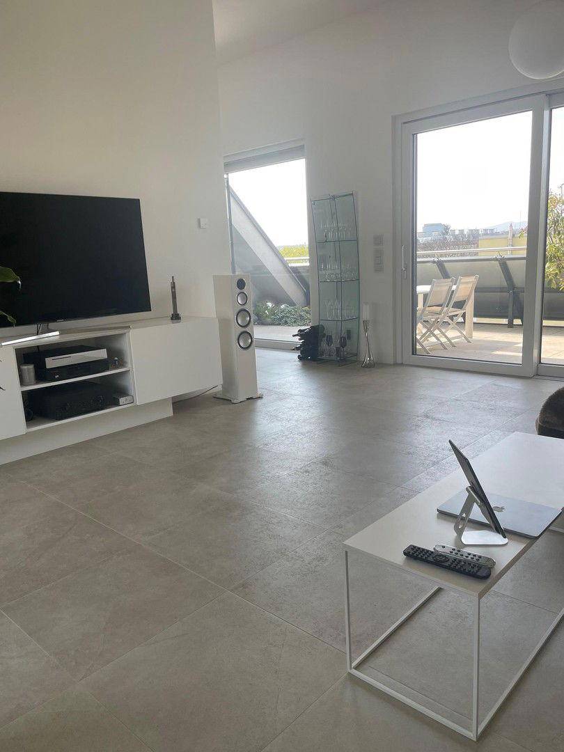 Blick aus Wohnraum
