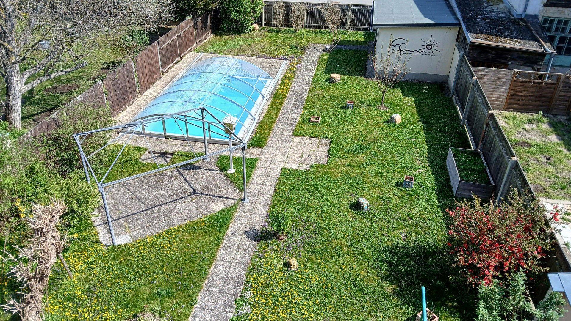 Garten von oben