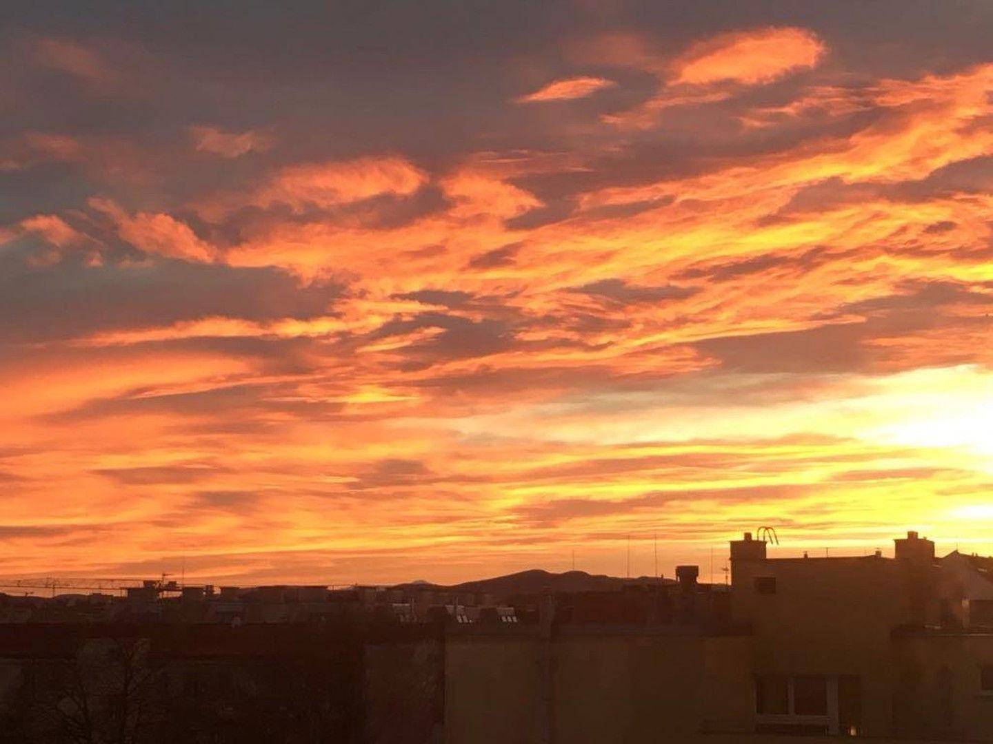 Sonnenuntergang Westterrasse