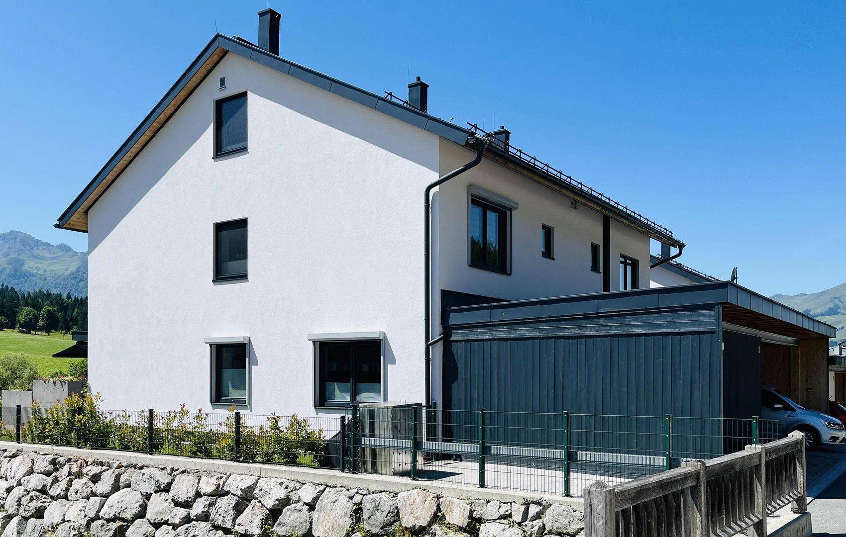 Ansicht Haus seitlich