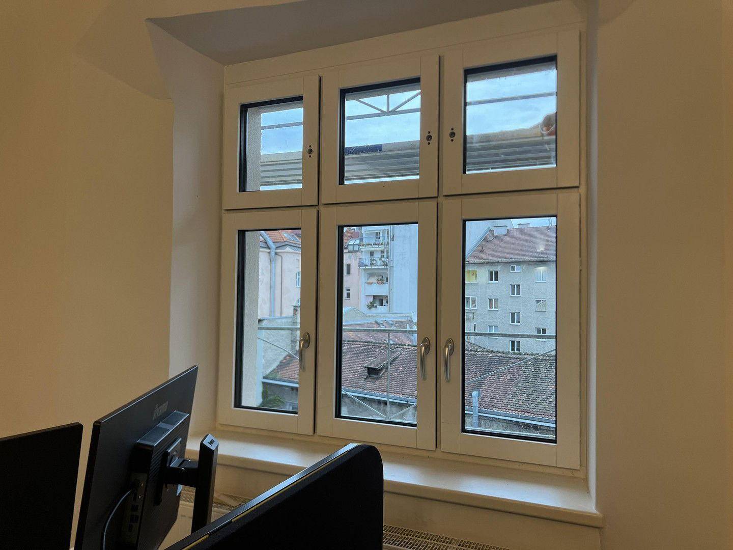 Neu eingebaute Fenster