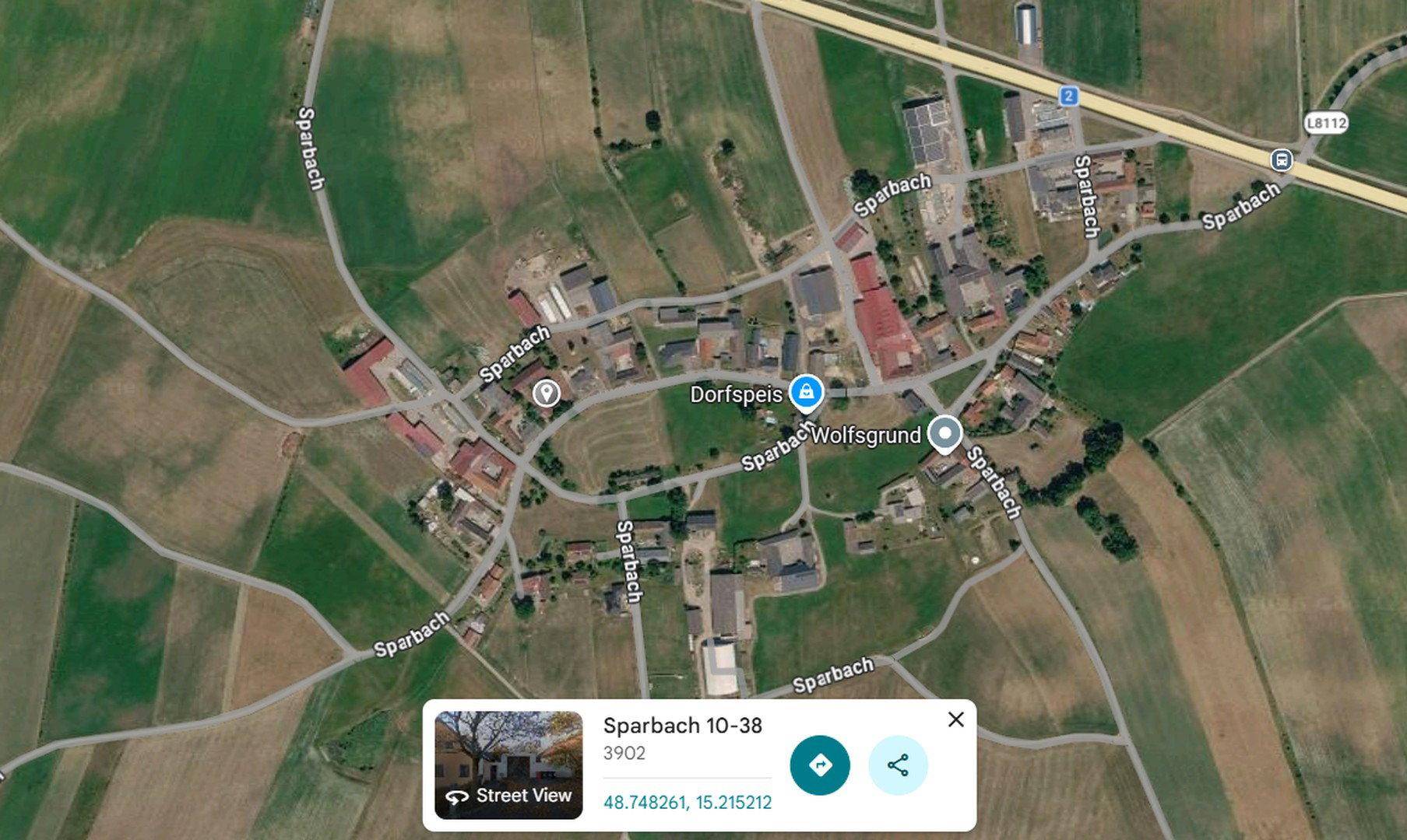 Luftbild Sparbach