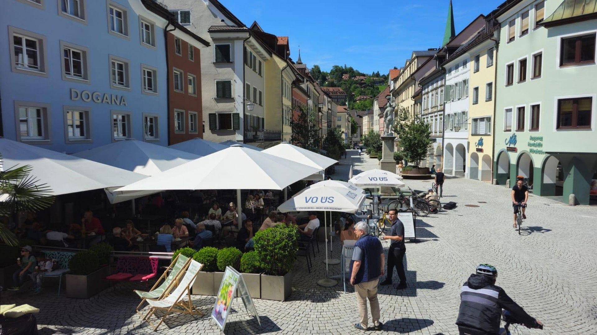 Blick in die obere Neustadt