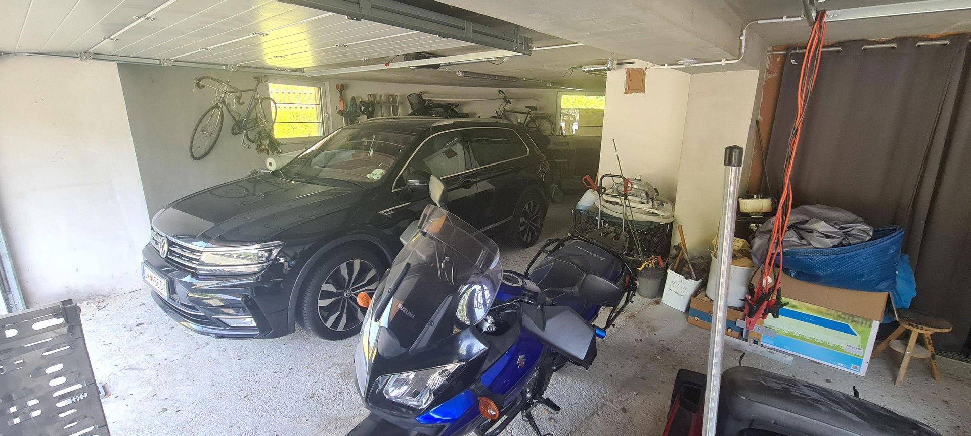 Garage unter Wintergarten