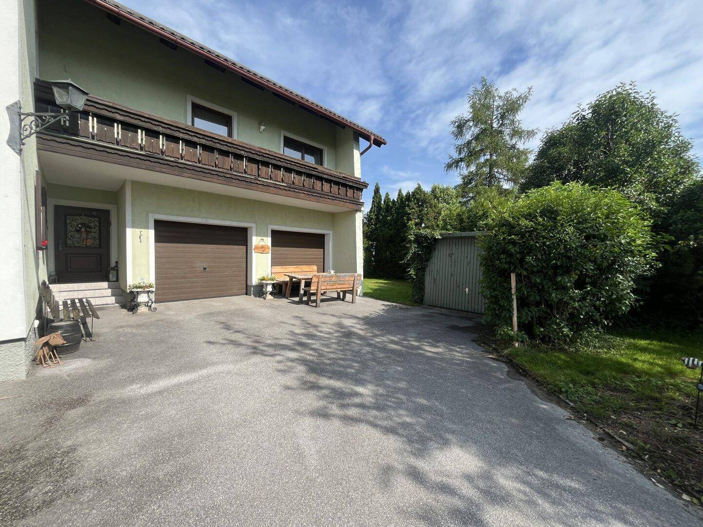 Garage Einfahrt