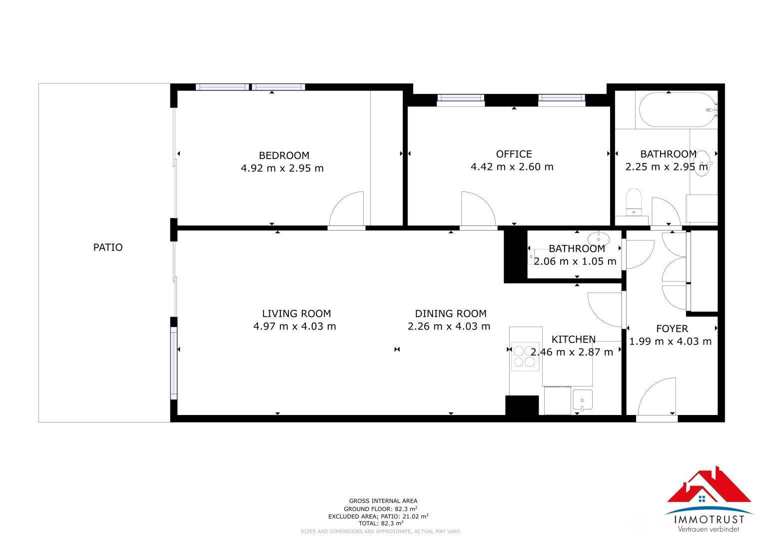 Plan Wohnung