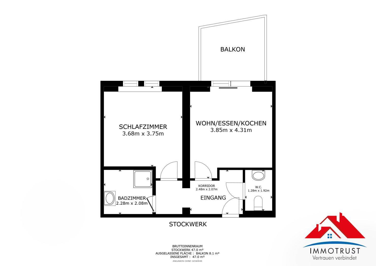 Plan Wohnung